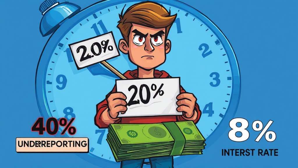 가산세 기본 개념 (cartoon 스타일)