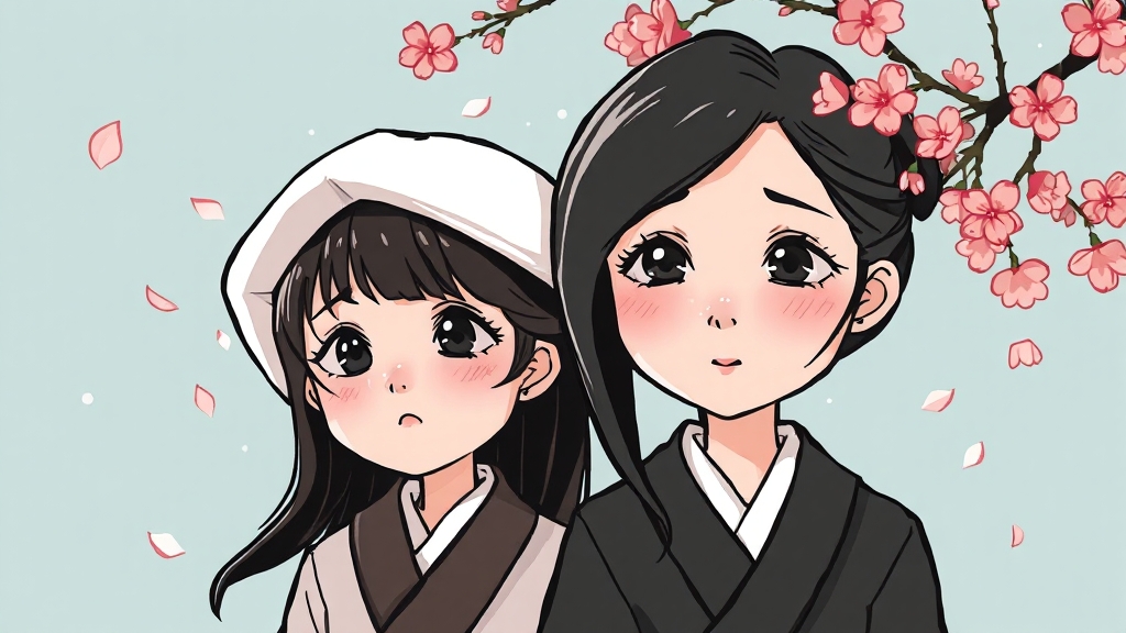 깊은 여운을 남기는 작품 (cartoon 스타일)