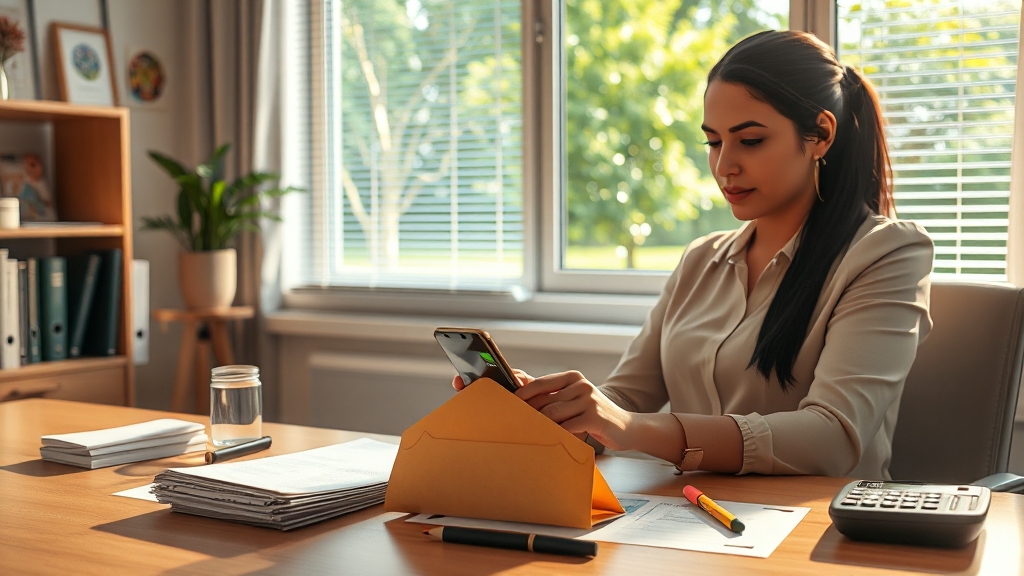 환급 과정, 주의사항은? (realistic 스타일)