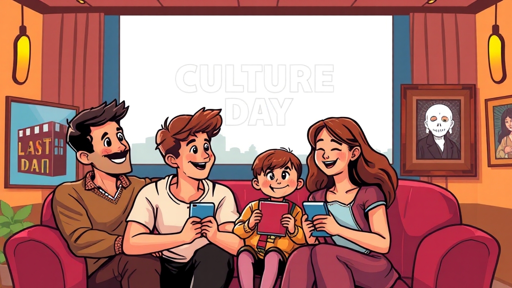 문화누리카드: 영화 및 전시 활용법 (cartoon 스타일)