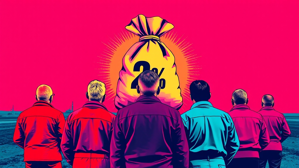 퇴직연금 의무화, 걱정되는 점은 없을까요? (popart 스타일)