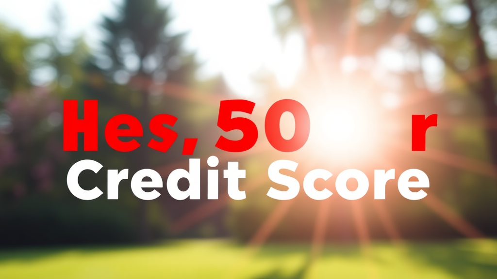 신용점수, 무엇으로 결정될까요? (realistic 스타일)