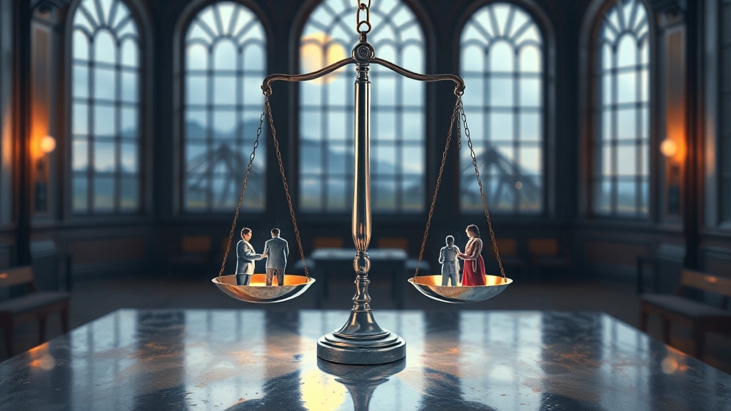 새로운 수사기구 설계: 국가수사위원회와 중대범죄수사청 (watercolor 스타일)