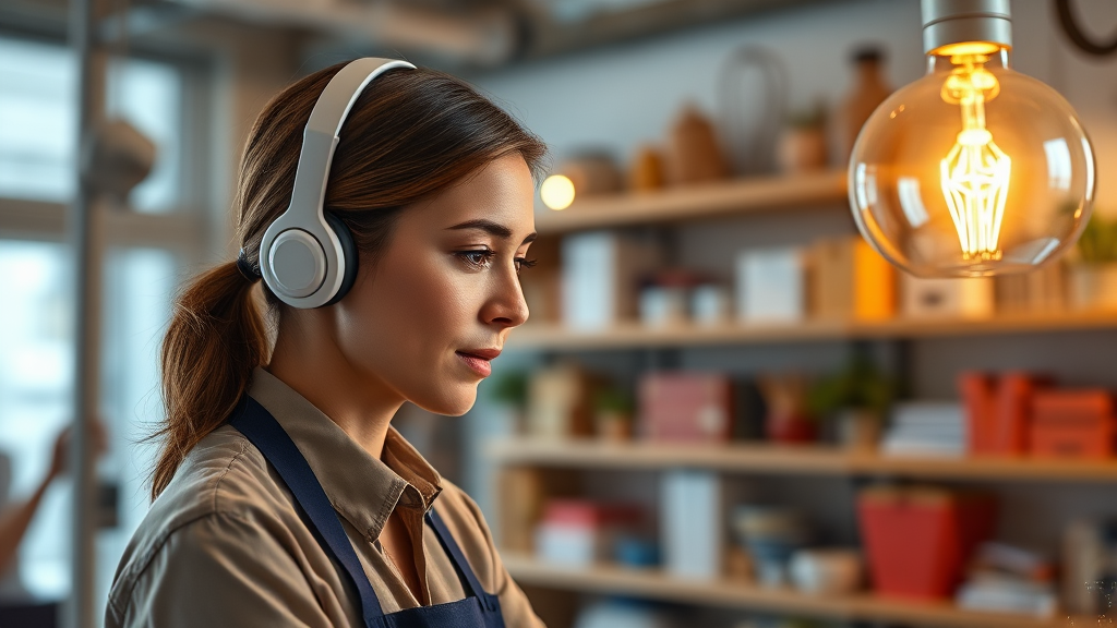 AI 자동화 솔루션 활용 부업 (realistic 스타일)