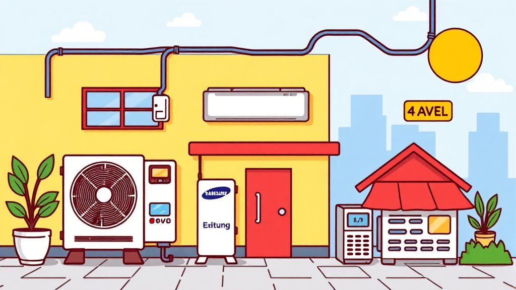 히트펌프 관련주 분석 및 투자 시 유의사항 (cartoon 스타일)