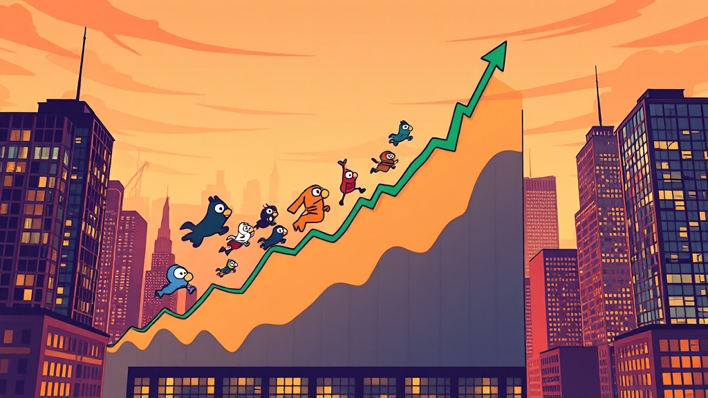 미국 증시 상장이란? (cartoon 스타일)