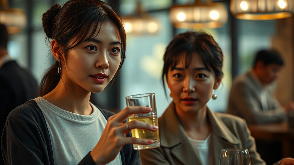 유사 사례 비교: 박나래 음주운전 논란 (realistic 스타일)