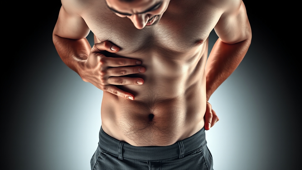 급성 vs 만성, 담낭염 종류 (realistic 스타일)