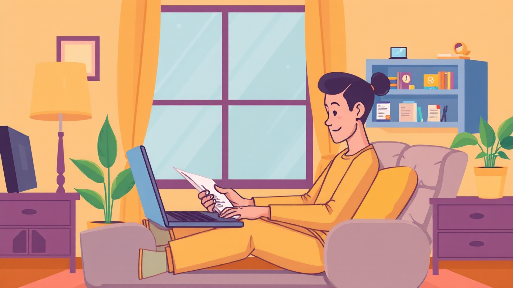 지원금 신청: 온라인 신청 및 필요 서류 (cartoon 스타일)