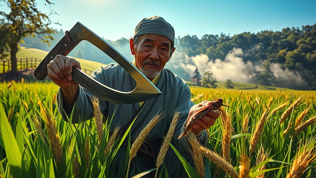 처서에 얽힌 재미있는 이야기들 (realistic 스타일)