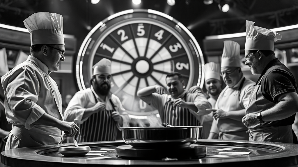 흑백 요리사 2, 인기 비결은? (realistic 스타일)