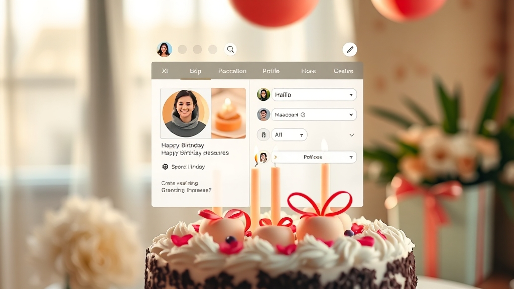 내 생일, 어떻게 보여줄까? (realistic 스타일)