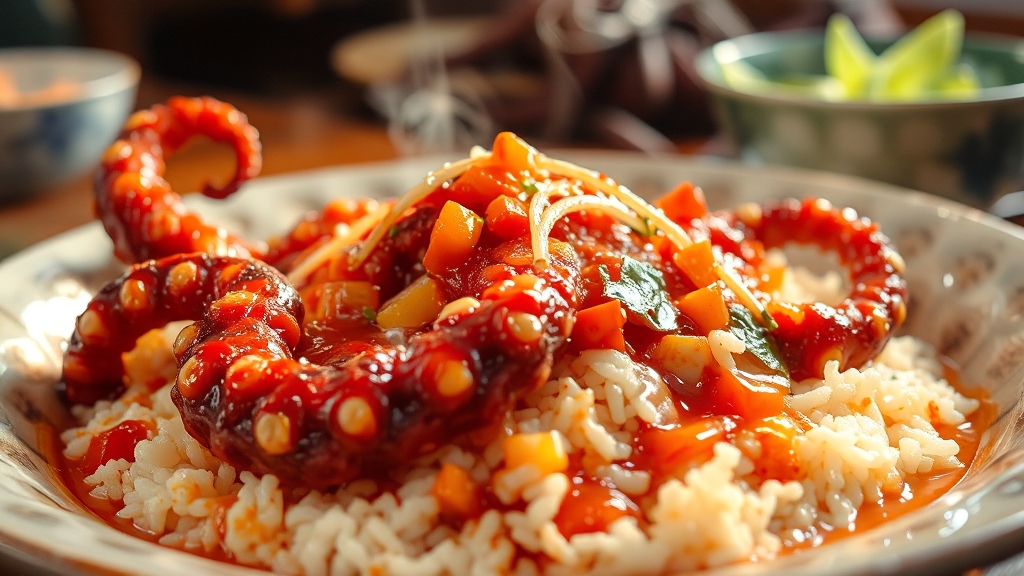 맛집처럼 매콤한 비법 (realistic 스타일)