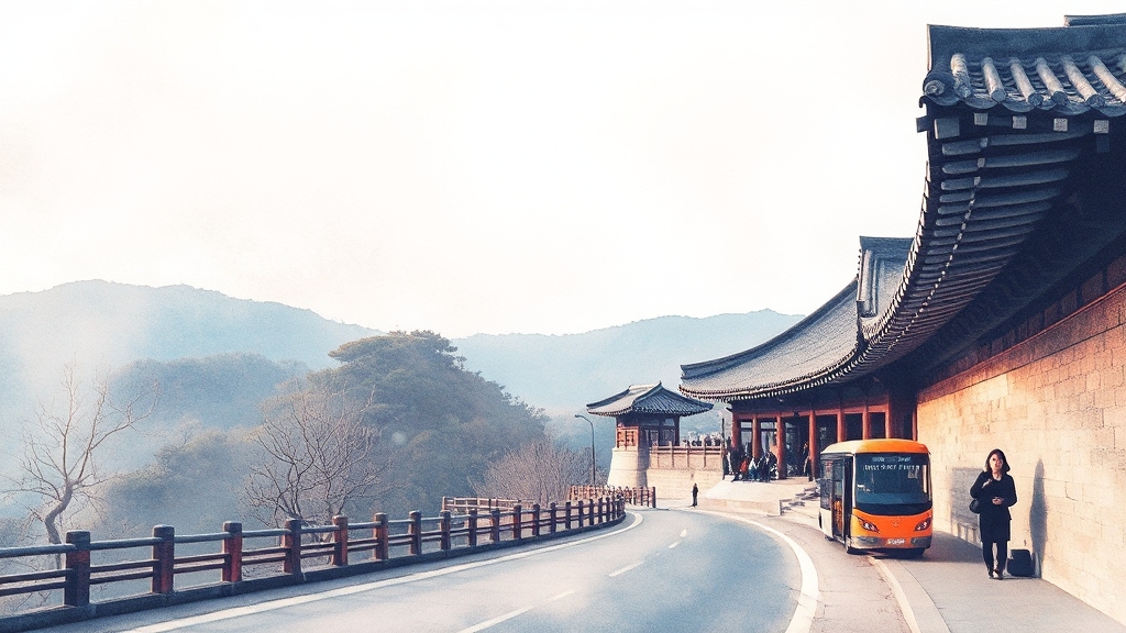 경주시티투어, 최고의 선택 (watercolor 스타일)