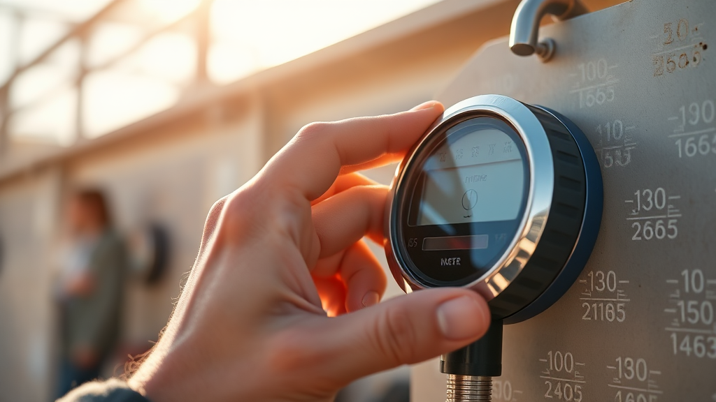 자가 검침, 이렇게 활용! (realistic 스타일)