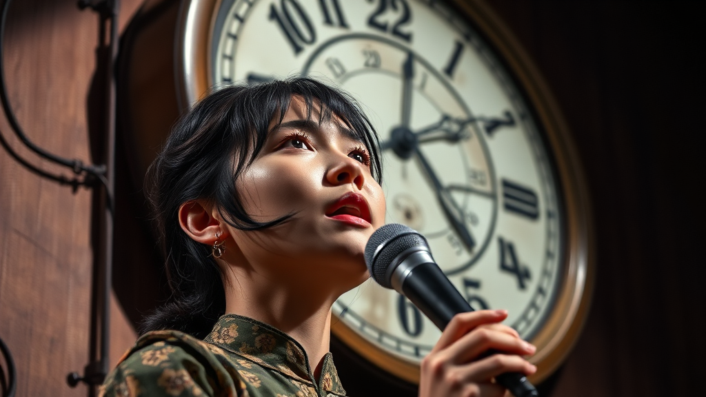 진성, 첫 무대 장식 (realistic 스타일)