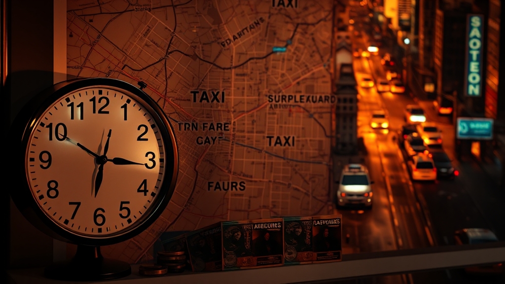 지역별 택시 요금 체계 이해하기 (realistic 스타일)