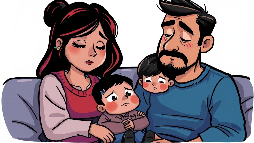 관련 인물과 배경 (cartoon 스타일)