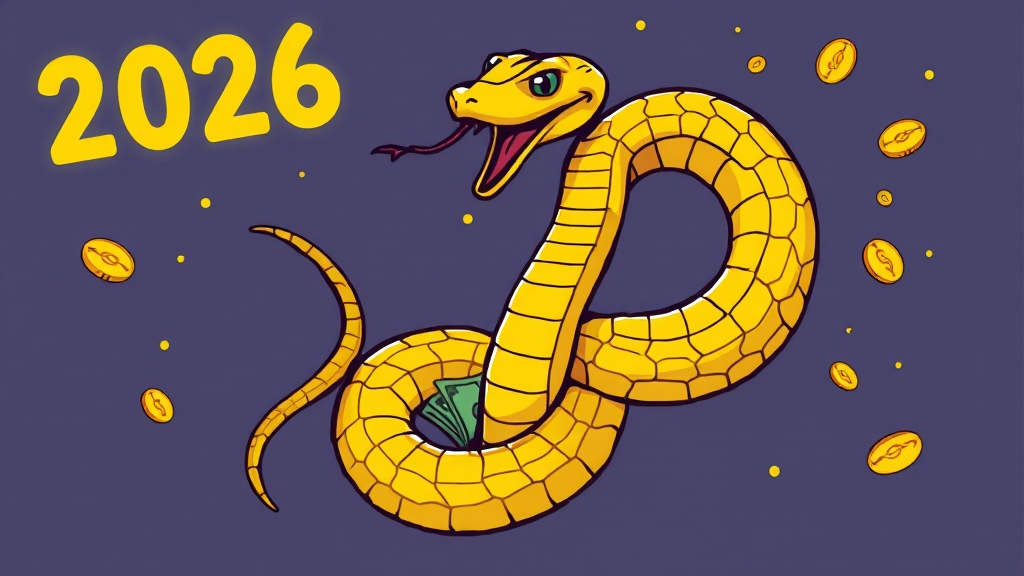 2026년 재물운: 똑똑한 관리 필수 (cartoon 스타일)