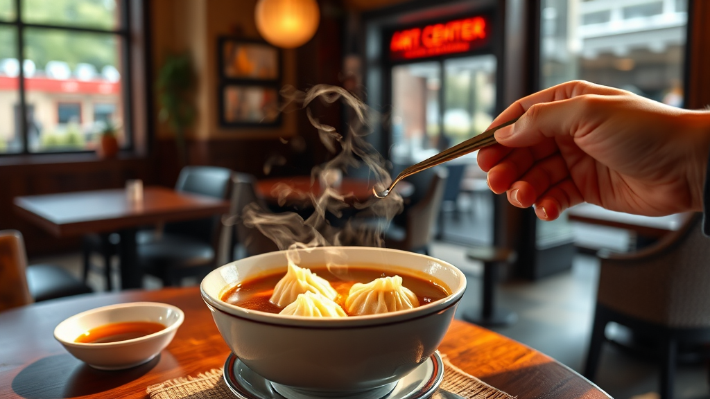 방문 정보: 영업시간, 주차, 예약 안내 (realistic 스타일)