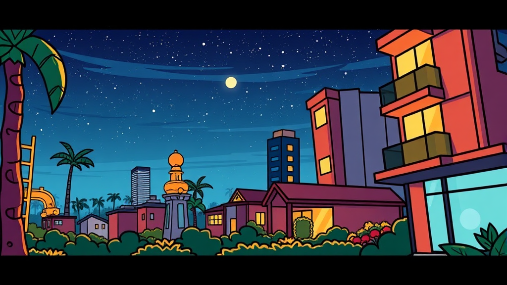 아이폰 18 프로: 카메라 기능 향상 (cartoon 스타일)