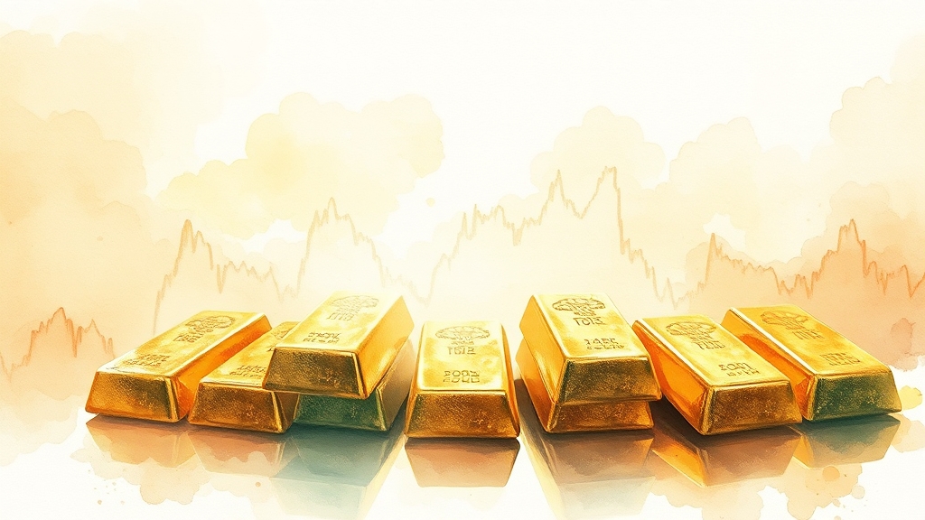 14K 금, 어떻게 투자할까요? (투자 방법과 전략) (watercolor 스타일)