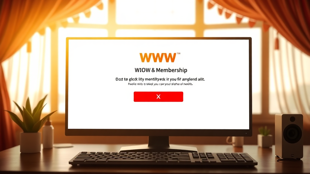 PC에서 와우 멤버십 해지하기 (realistic 스타일)