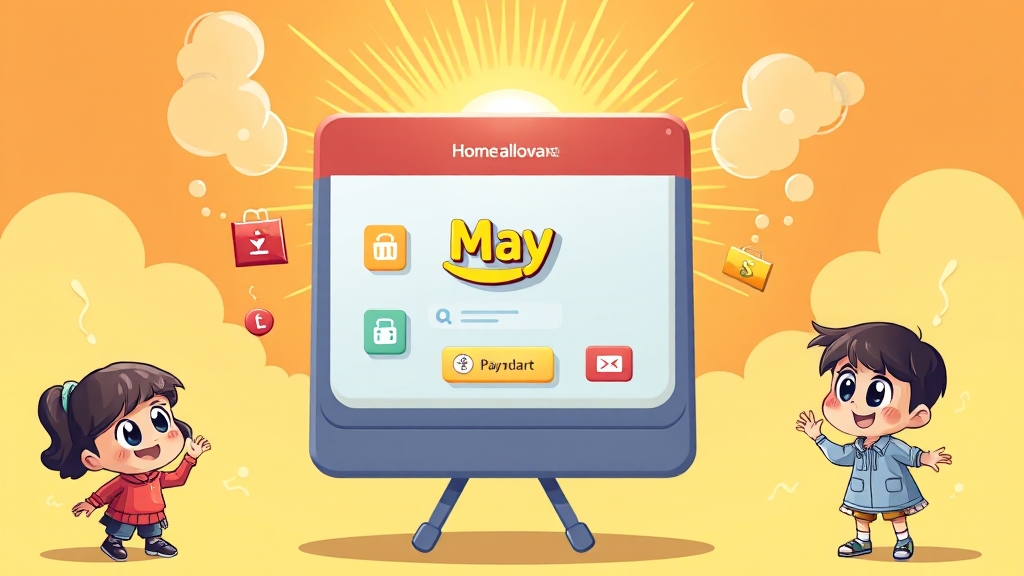 자녀장려금 신청 방법과 기간 (cartoon 스타일)