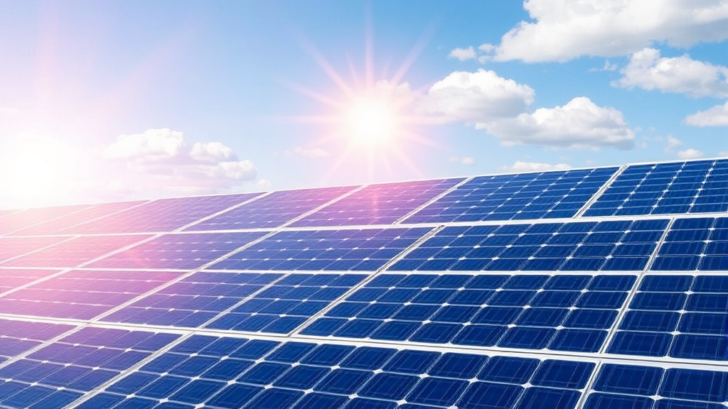 태양광 사업의 중요성과 OCI홀딩스의 투자 포인트 (realistic 스타일)