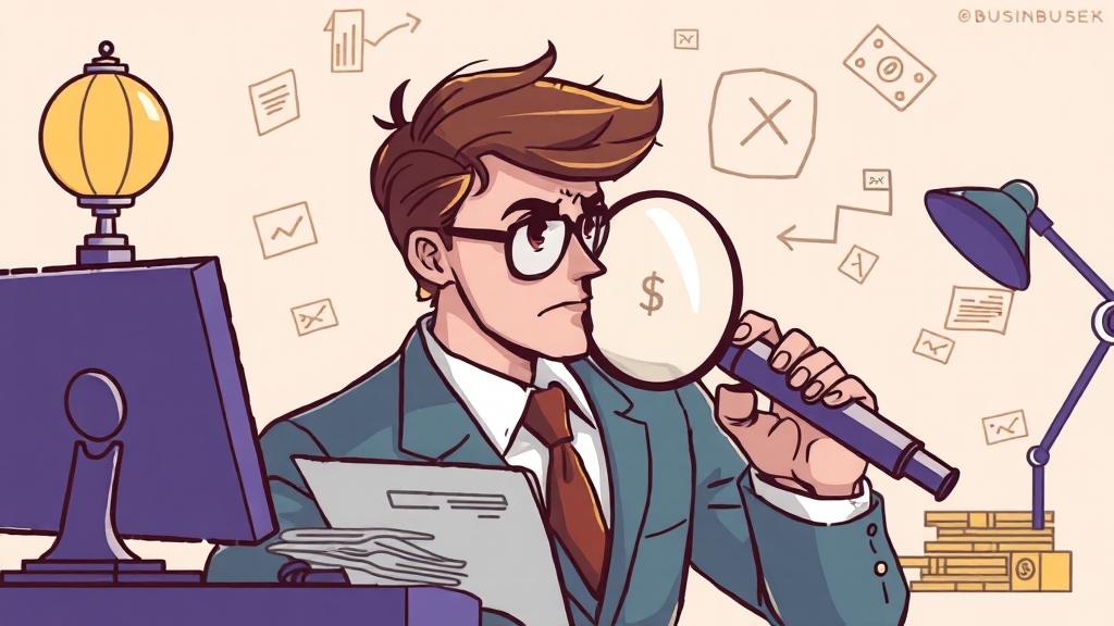 국세청 AI 세무조사, 무엇을 감시하나? (illustration 스타일)