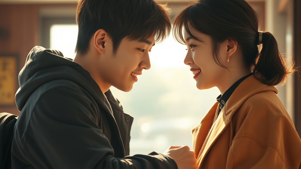 ‘선업고 튀어’ 인기 요인 분석 (realistic 스타일)