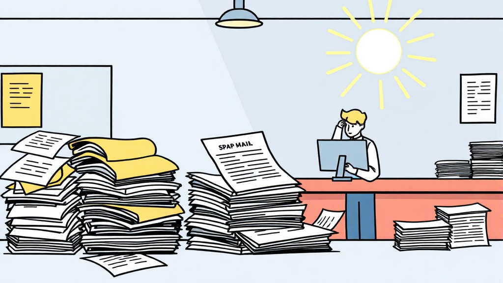 기존 신청 방식의 문제점 (illustration 스타일)