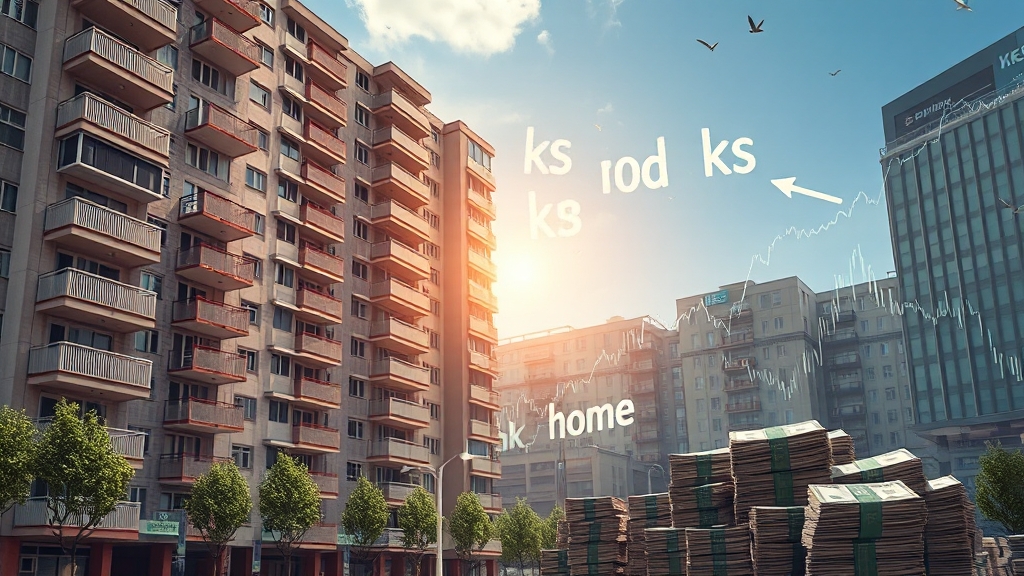 KB 부동산 시세 및 실거래가의 중요성 (realistic 스타일)