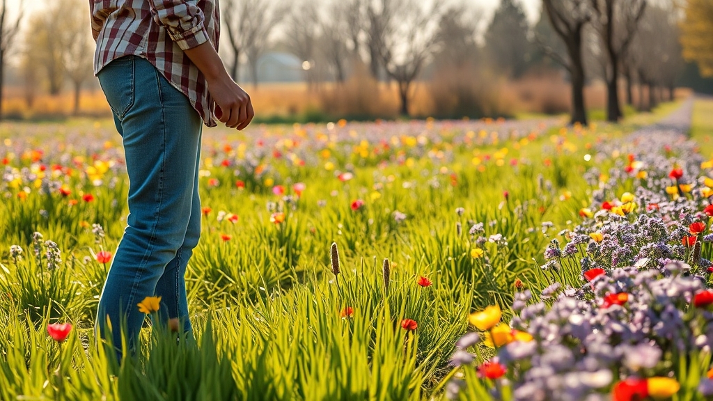 꽃 꿈: 성장과 관계 변화 신호 (realistic 스타일)
