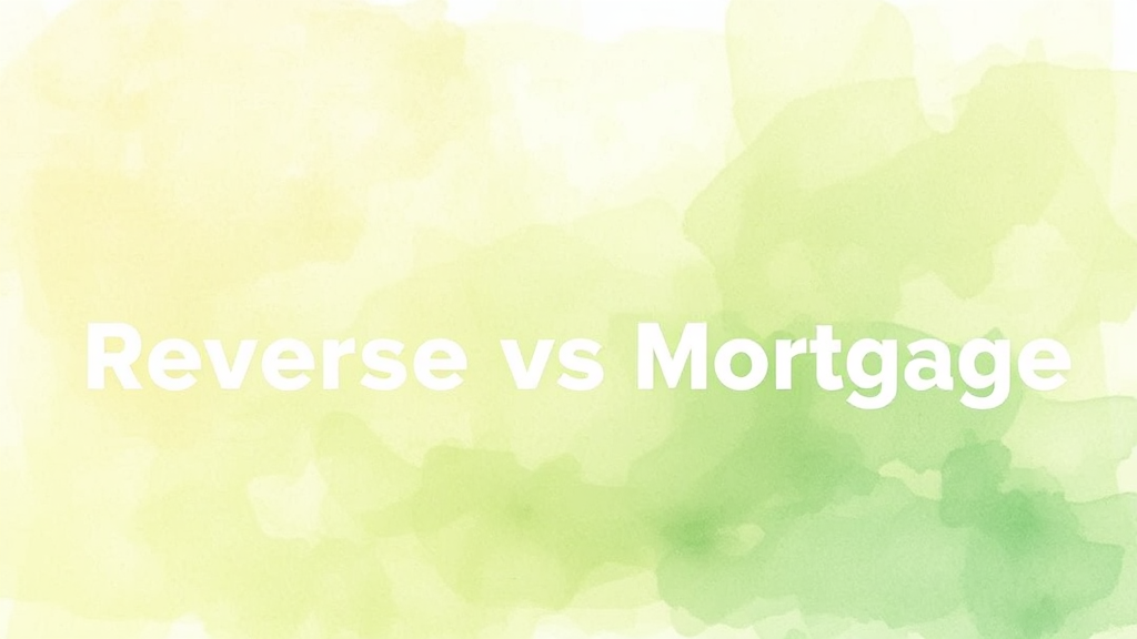 주택연금 vs 모기지론: 나에게 맞는 선택은? (watercolor 스타일)