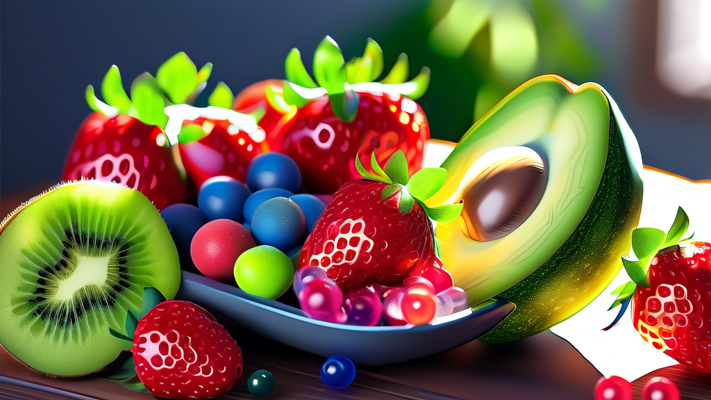 다이어트 보조제와 함께하는 건강한 식단 전략 (realistic 스타일)