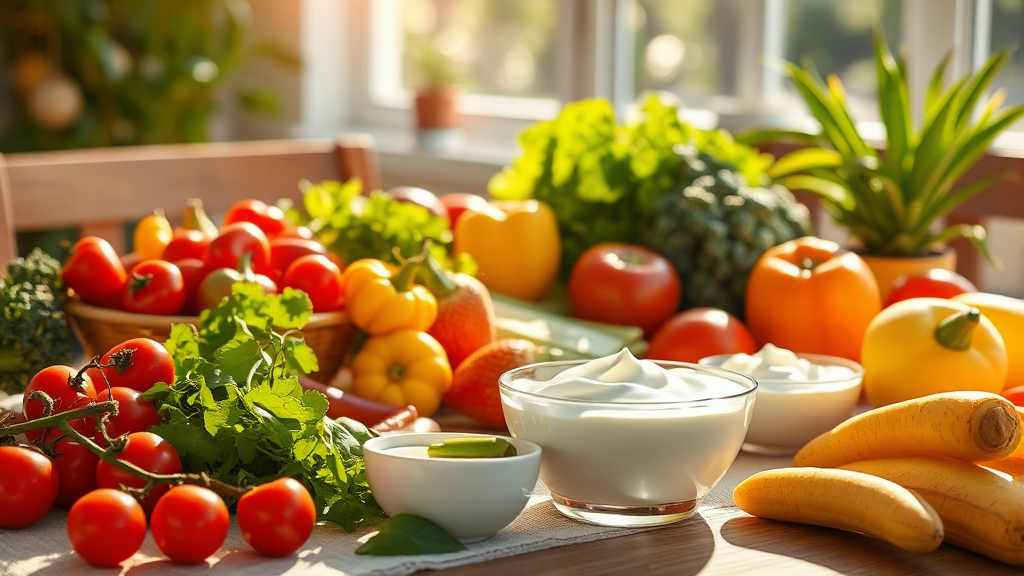 면역력 강화 식단 구성법 (realistic 스타일)