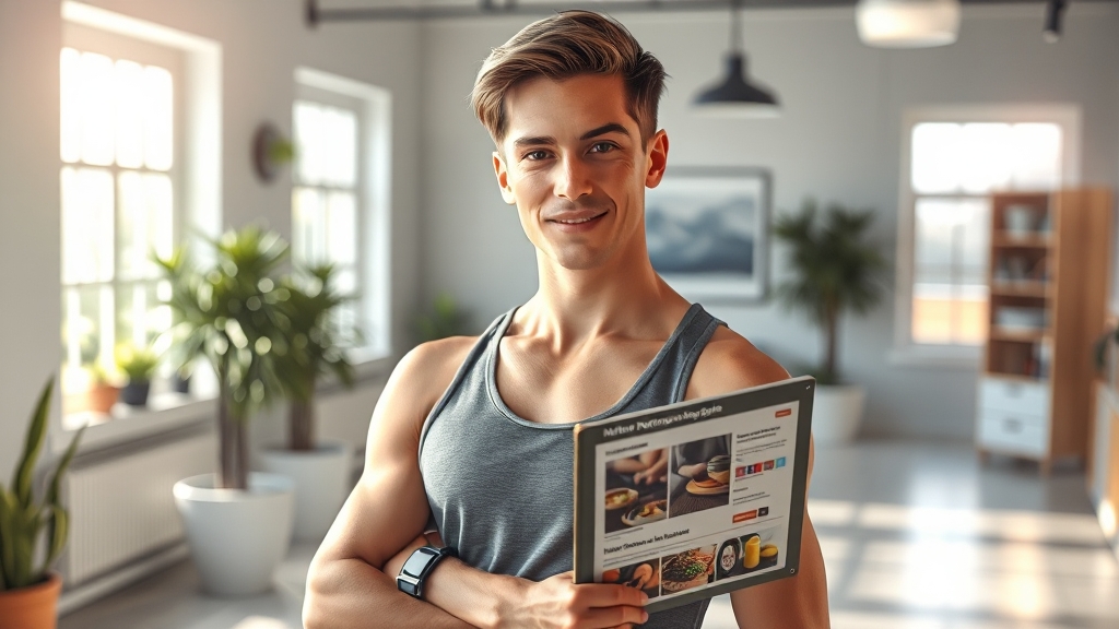 나만을 위한 맞춤 영양 관리 가이드 (realistic 스타일)