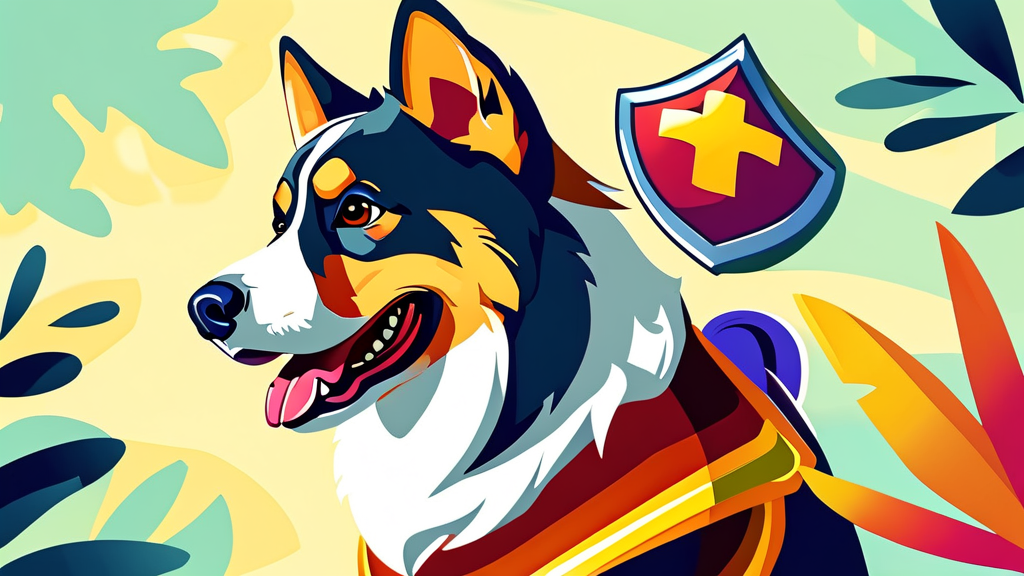 펫보험, 우리 아이를 위한 필수 선택 (cartoon 스타일)