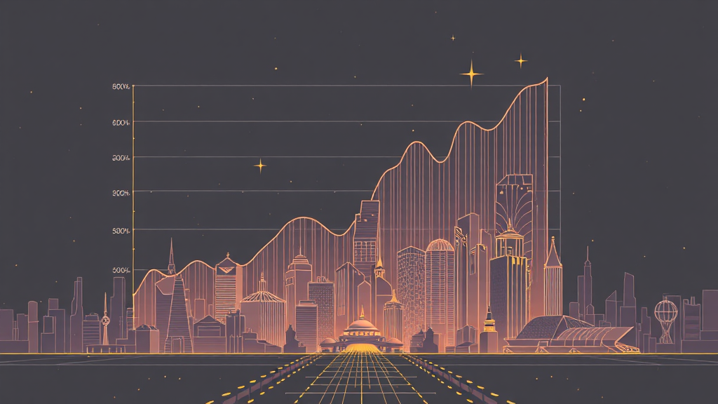 SK하이닉스의 실적 분석 및 전망 (illustration 스타일)