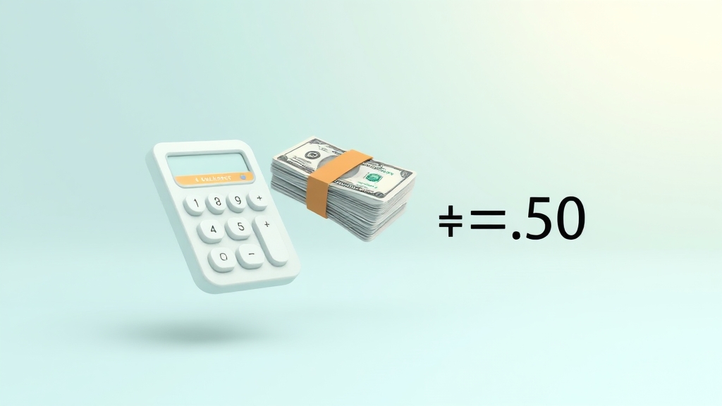 퇴직금 계산기 활용법 (illustration 스타일)