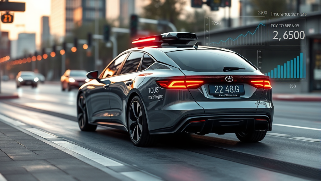 자율주행 시대, 자동차 보험료는 어떻게 달라질까? (realistic 스타일)