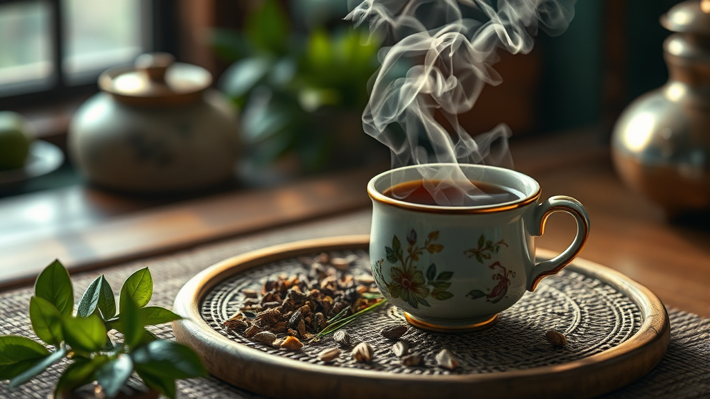 주요 성분 및 효능 분석 (realistic 스타일)