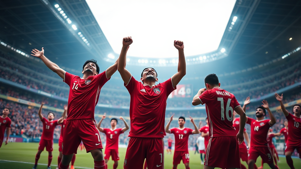 결론: 16강을 향하여! (realistic 스타일)