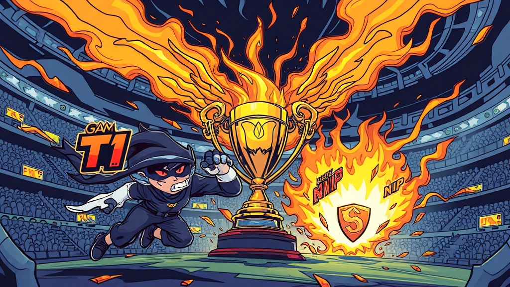 우승팀 예측 및 대회 전망 (illustration 스타일)