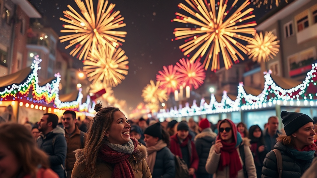 겨울 축제, 최고의 선택! (realistic 스타일)