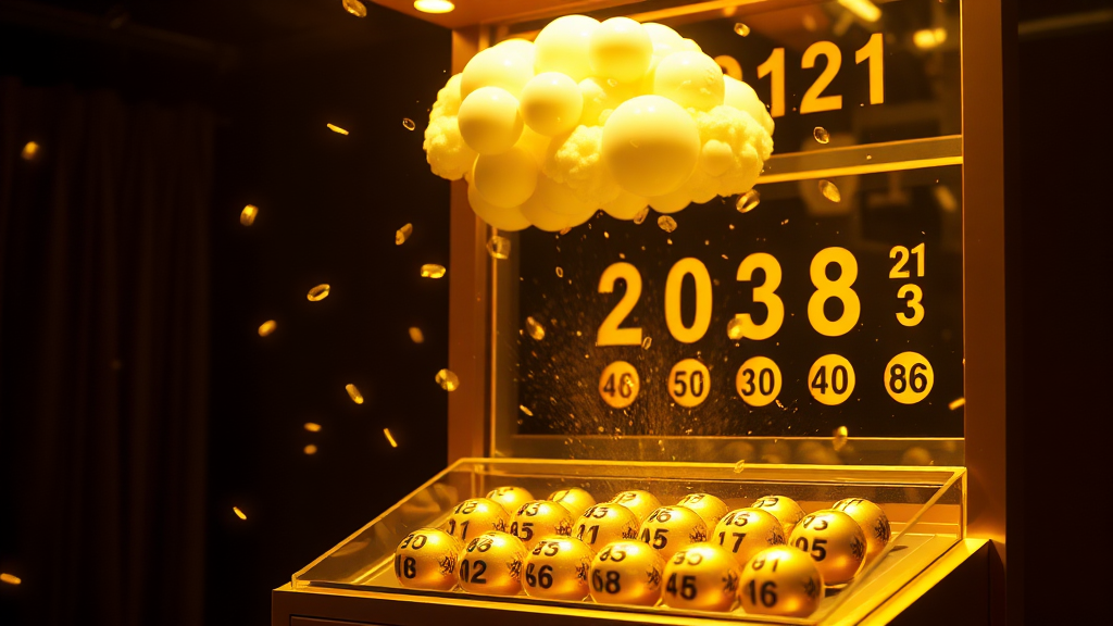 최근 로또 당첨 번호 통계 (realistic 스타일)