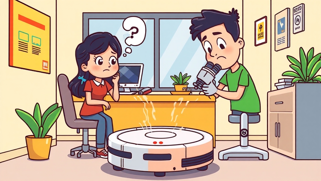 수리 과정 및 비용 안내 (cartoon 스타일)