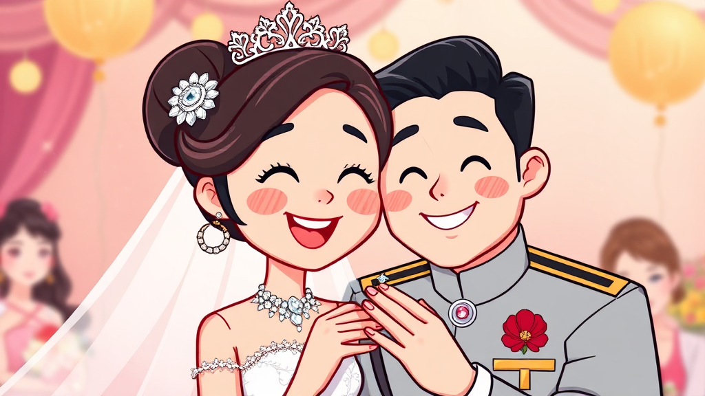 옥순, 프러포즈 발표! (cartoon 스타일)