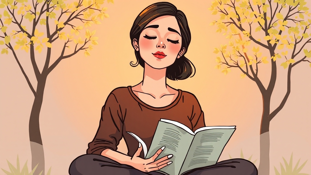 INFJ 여자 성격 특징 (cartoon 스타일)